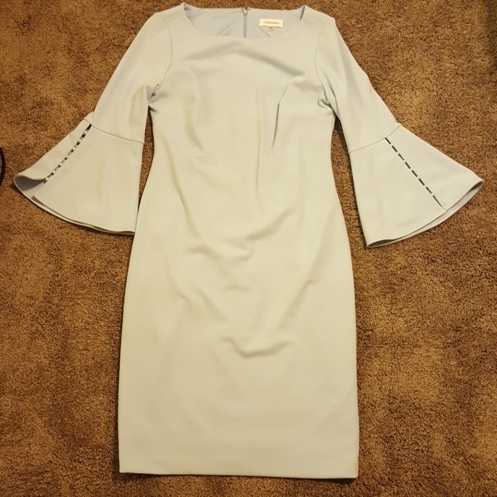 Calvin Klein Powder Blue Dress Size 8